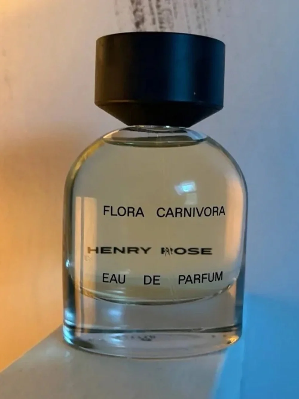 Henry Rose Flora Carnivora  - Clear Bottle with Black Cap NWOB